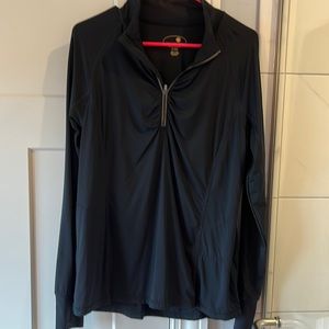 1/4 zip athletic pullover-XL